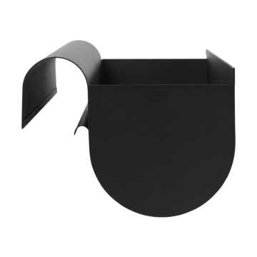 Uma balcony box medium 45 cm - Black - Ferm Living