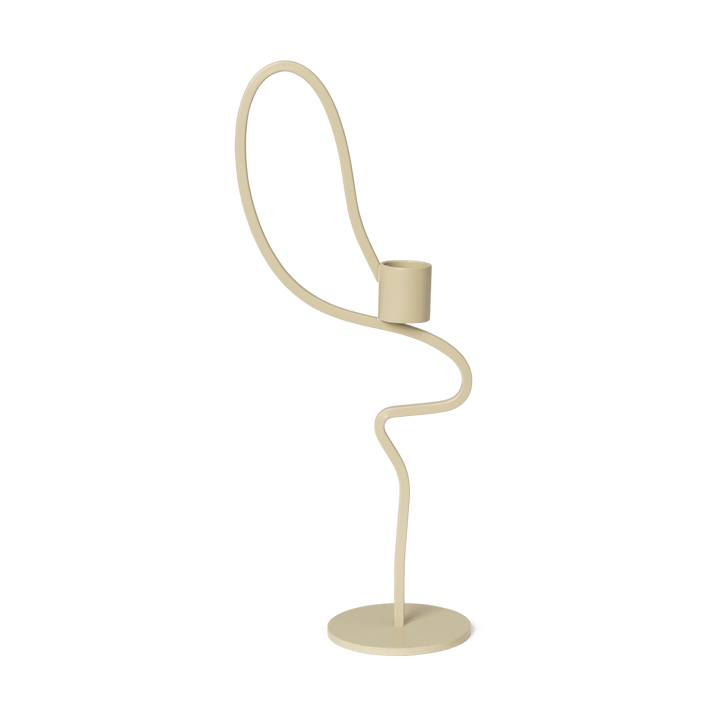 Valse candlestick high - Cashmere - ferm LIVING