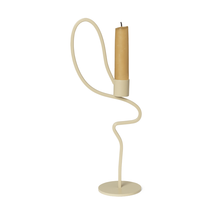 Valse candlestick high - Cashmere - ferm LIVING