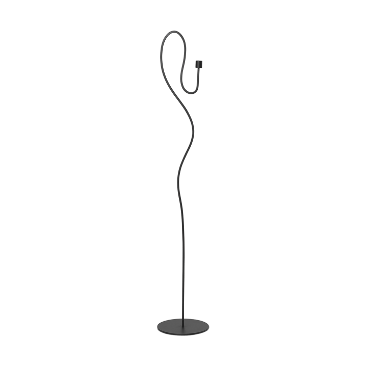 Valse floor candlestick - Black - ferm LIVING