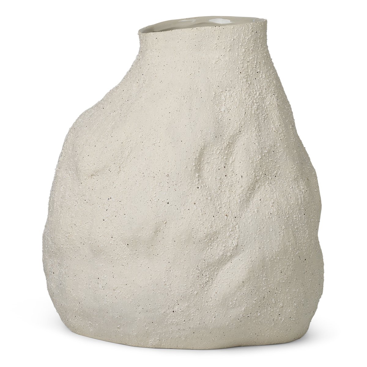 ferm LIVING Vulca vase off-white large 45 cm