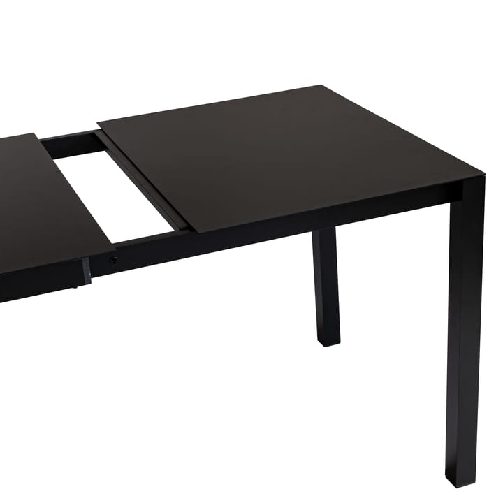 Aria extendable dining table 140-200 cm, Black Fiam