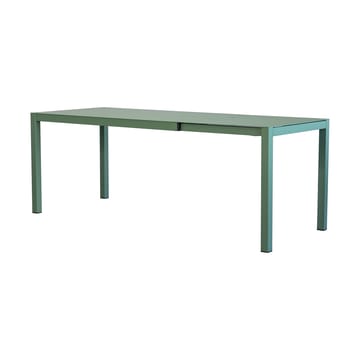 Aria extendable dining table 140-200 cm - Sage green - Fiam