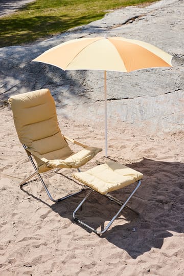 Fiesta Soft sun lounger - Dusty yellow - Fiam