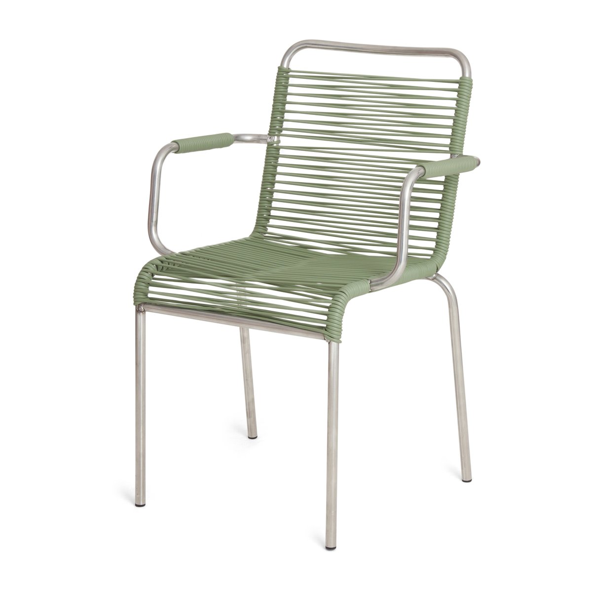 Fiam Mya armchair aluminium Sage green