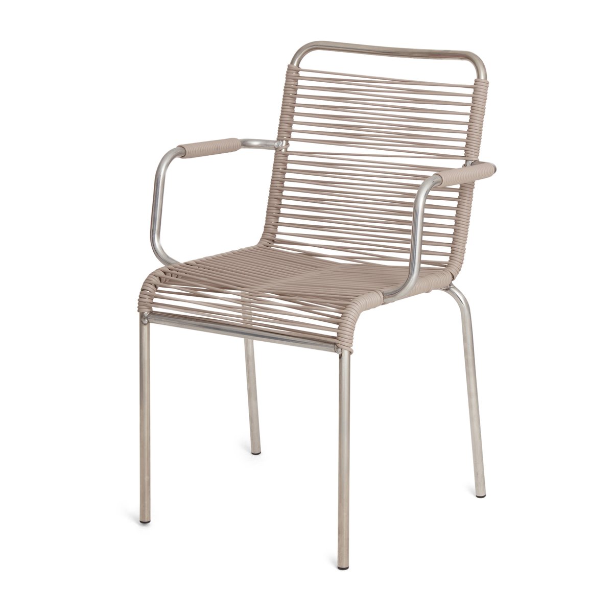 Fiam Mya armchair aluminium Taupe