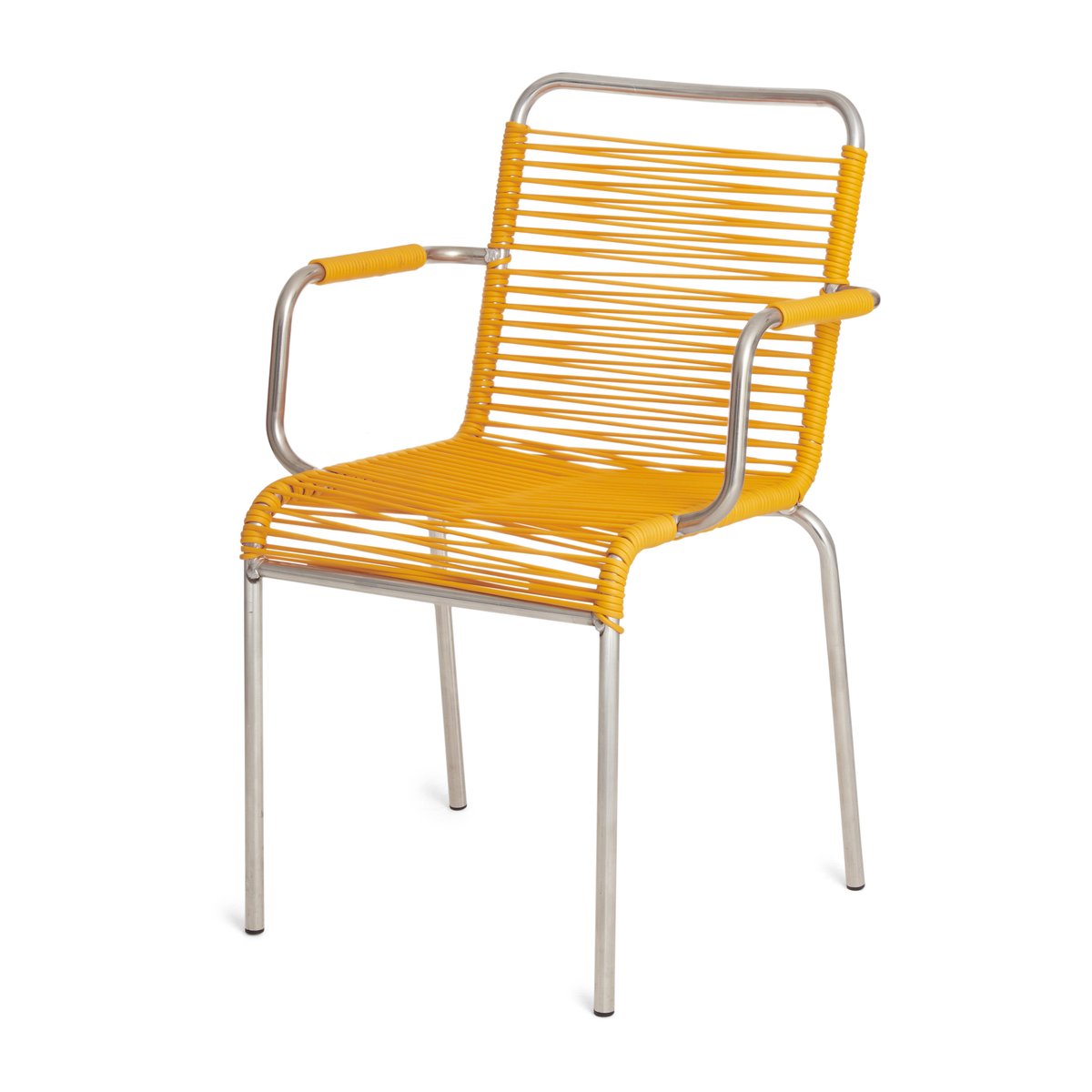 Fiam Mya armchair aluminium Yellow