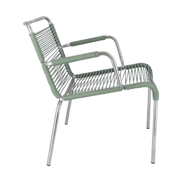 Mya Lounge armchair - Sage green - Fiam