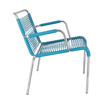 Mya Lounge armchair - Turquoise - Fiam