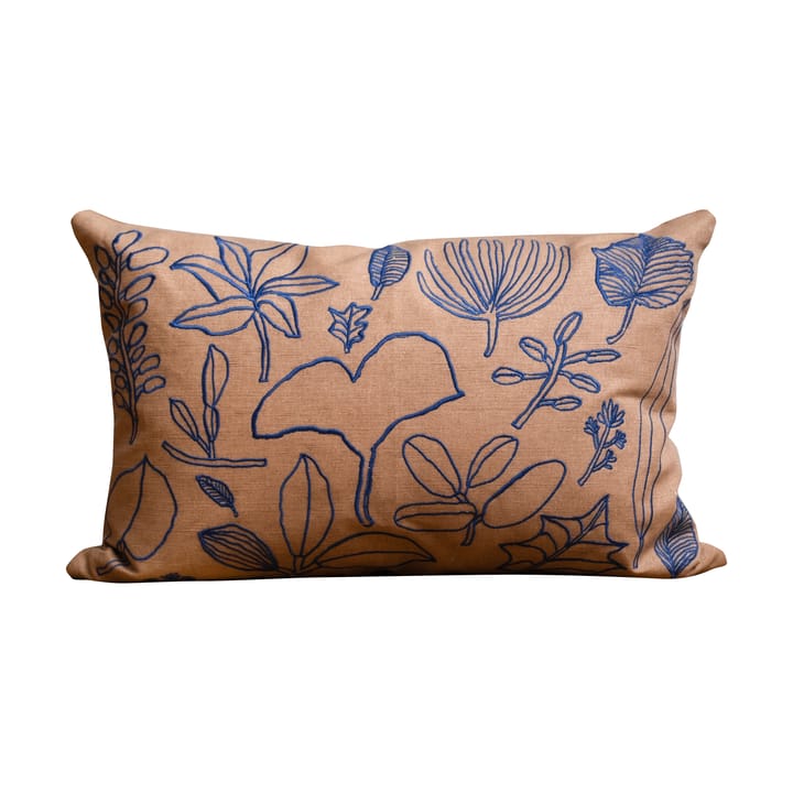 Botanic cushion cover 38x58 cm - Brown-blue - Fine Little Day