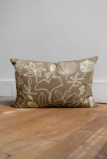 Botanic cushion cover 38x58 cm - Green-yellow - Fine Little Day