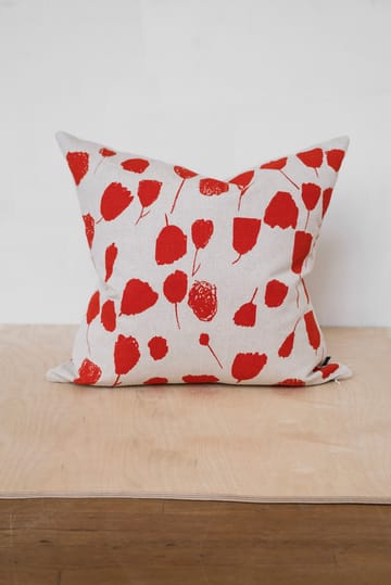 Bouquet cushion cover 48x48 cm - Nature-poppy red - Fine Little Day