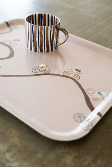 Giro tray 33x43 cm - Pink - Fine Little Day