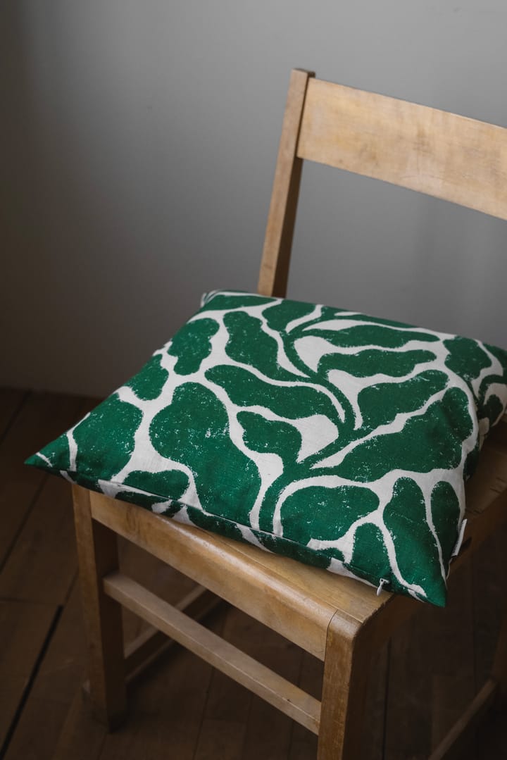 Leaves cushion cover 48x48 cm, Green Fine Little Day