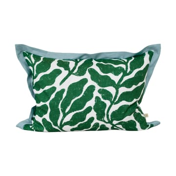 Leaves cushion cover contrasting wing 48x68 cm - Green-blue - Fine Little Day