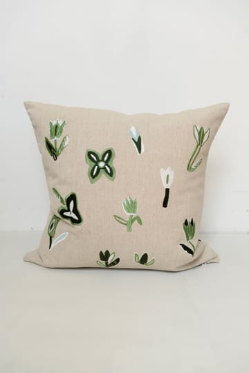 Tulip cushion cover 48x48 cm - Nature-green - Fine Little Day