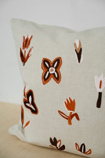 Tulip cushion cover 48x48 cm - Nature-red - Fine Little Day