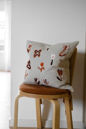 Tulip cushion cover 48x48 cm - Nature-red - Fine Little Day