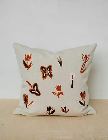 Tulip cushion cover 48x48 cm - Nature-red - Fine Little Day