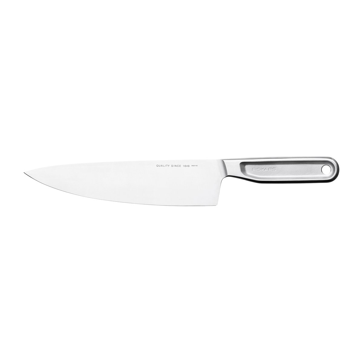 Fiskars All Steel chef's knife 20 cm | Scandinavian Design | Chef knives | Silver-coloured