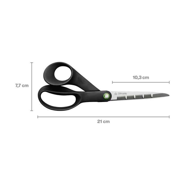 Functional Form kitchen scissors 21 cm, Black Fiskars