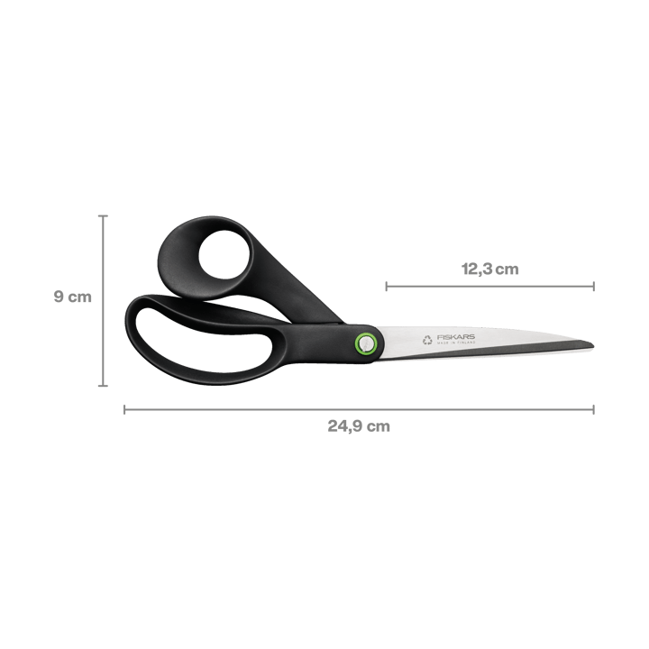 Functional Form universal scissors 25 cm, Black Fiskars