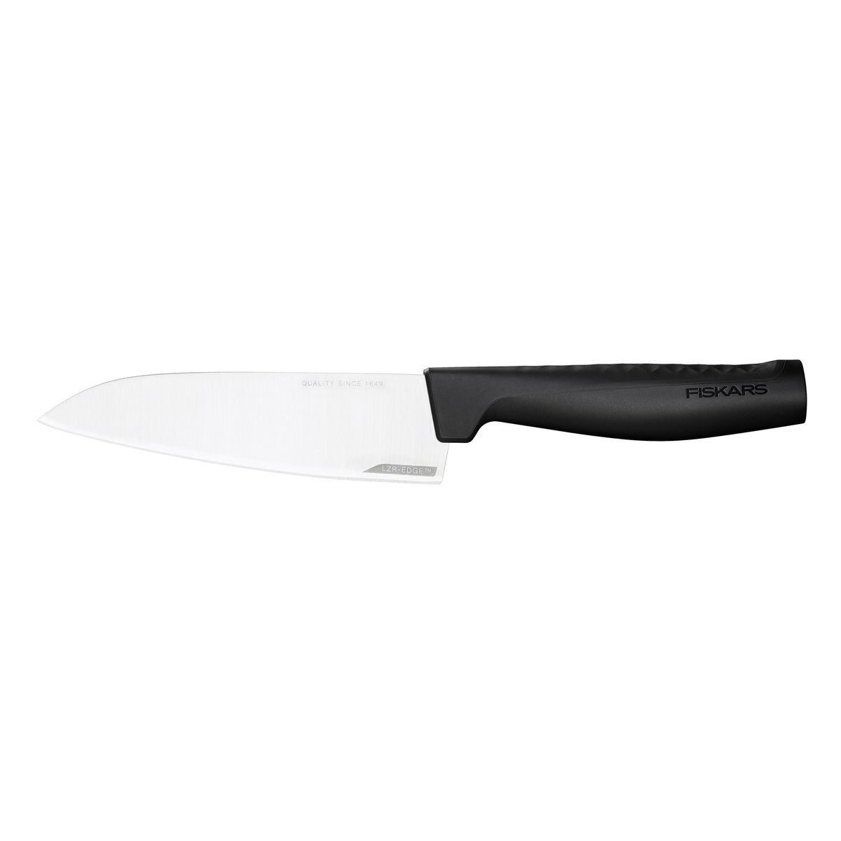 Fiskars Hard Edge knife 13.5 cm stainless steel | Scandinavian Design | Chef knives | Black