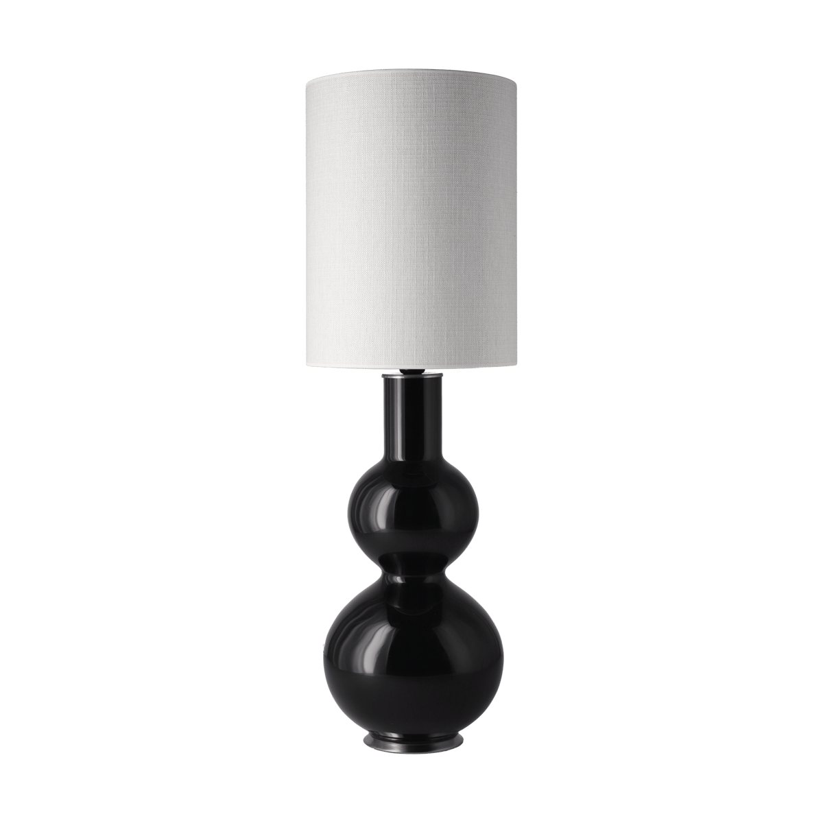 Flavia Lamps Augusta table lamp black lamp base Babel Beige L