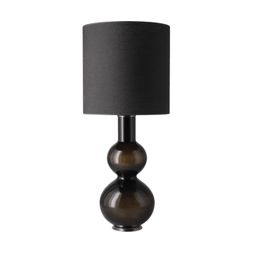 Augusta table lamp black lamp base - Lino Negro M - Flavia Lamps