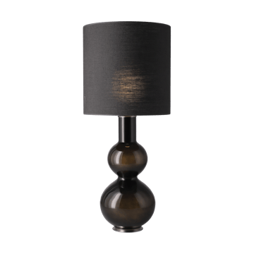 Augusta table lamp black lamp base - Lino Negro M - Flavia Lamps