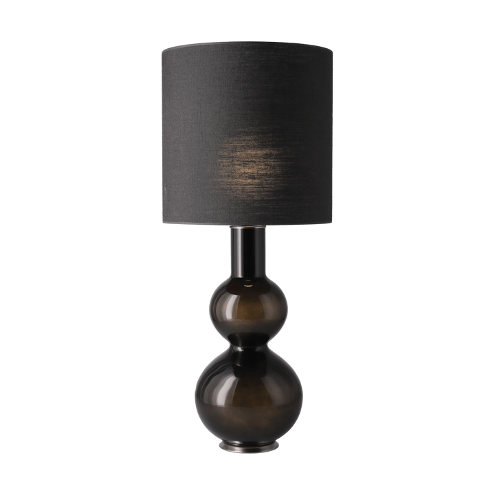 Augusta table lamp black lamp base - Lino Negro M - Flavia Lamps