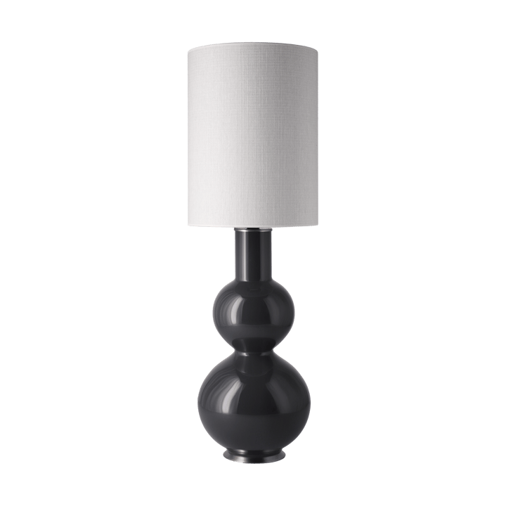 Augusta table lamp grey lamp base - Babel Beige L - Flavia Lamps