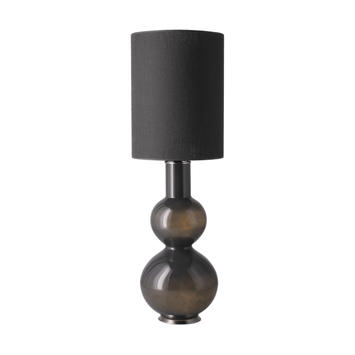 Augusta table lamp grey lamp base - Lino Negro L - Flavia Lamps