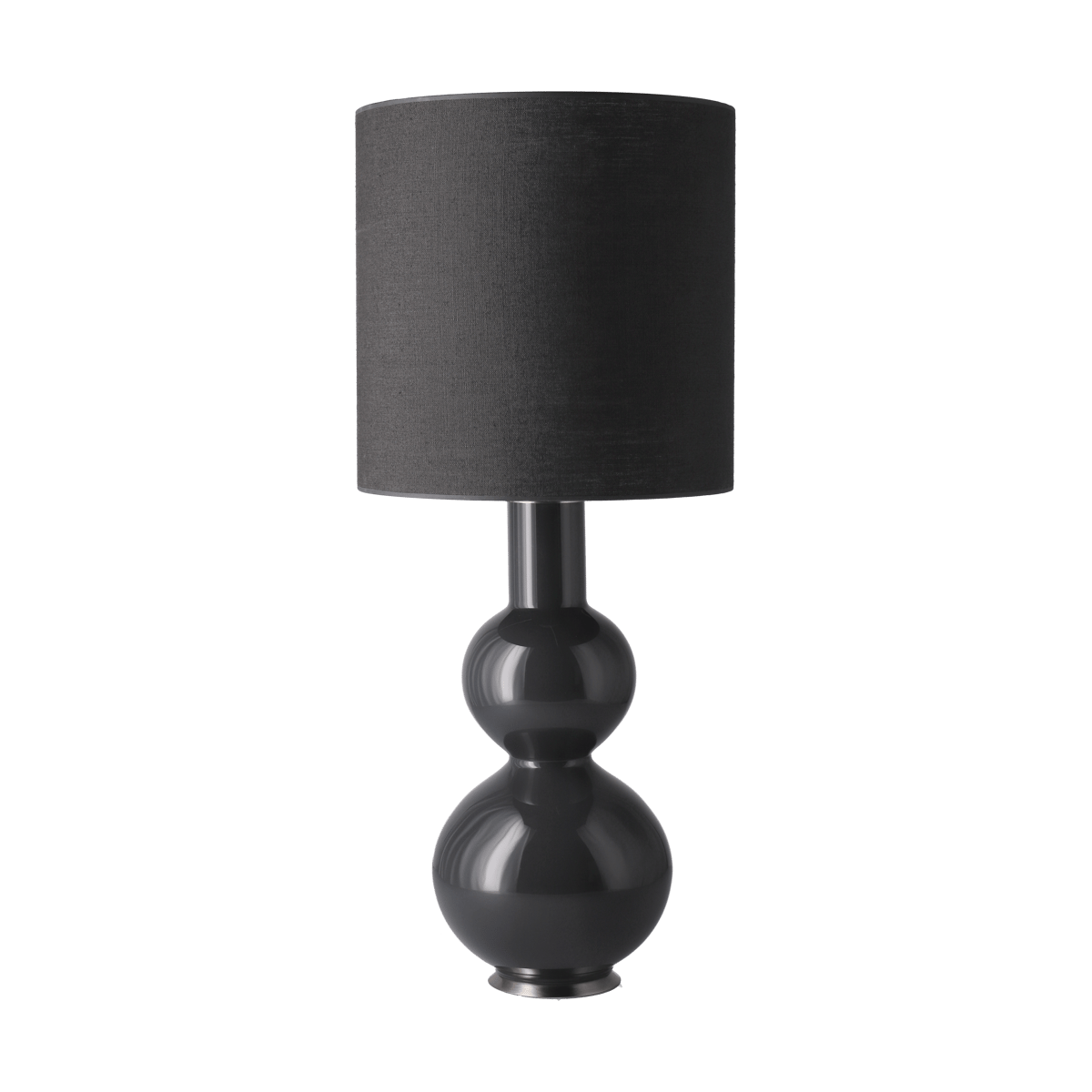 Flavia Lamps Augusta table lamp grey lamp base Lino Negro M