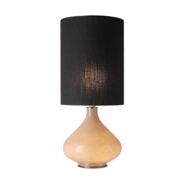 Flavia table lamp beige lamp base - Lino Negro L - Flavia Lamps