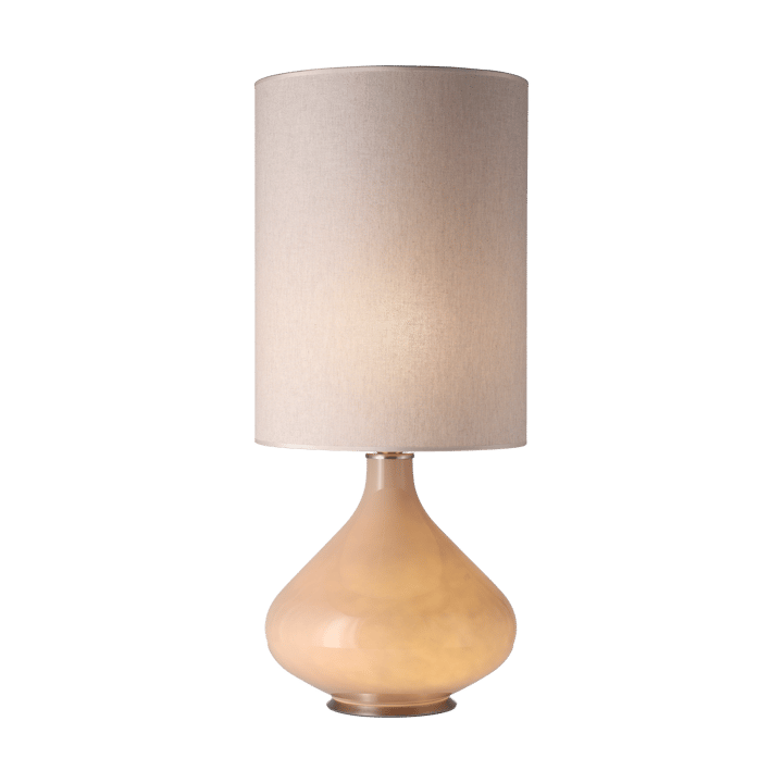 Flavia table lamp beige lamp base, Milano Tostado L Flavia Lamps