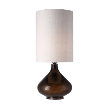 Flavia table lamp black lamp base - Babel Beige L - Flavia Lamps