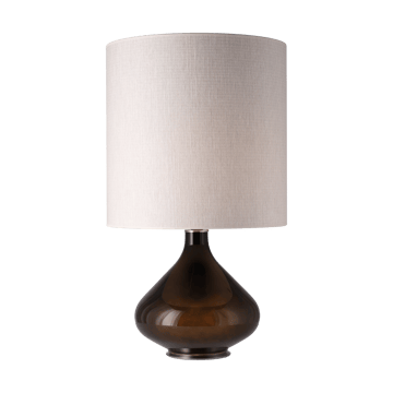 Flavia table lamp black lamp base - Babel Beige M - Flavia Lamps