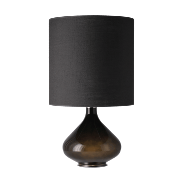 Flavia table lamp black lamp base - Lino Negro M - Flavia Lamps