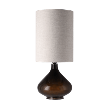 Flavia table lamp black lamp base - London Beige L - Flavia Lamps