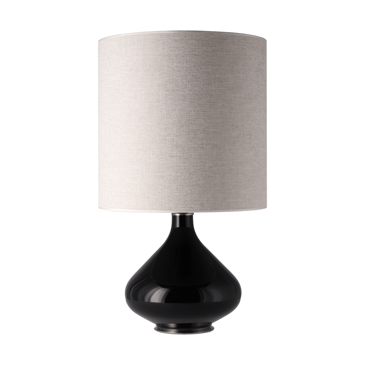 Flavia Lamps Flavia table lamp black lamp base London Beige M