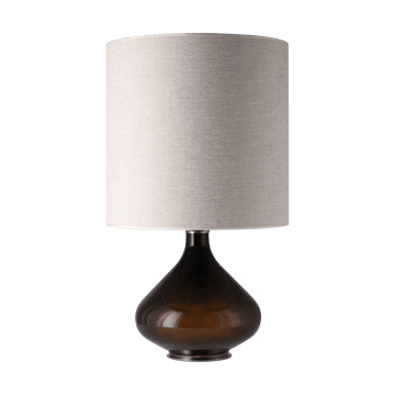 Flavia table lamp black lamp base - London Beige M - Flavia Lamps