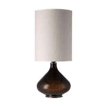 Flavia table lamp black lamp base - Milano Tostado L - Flavia Lamps