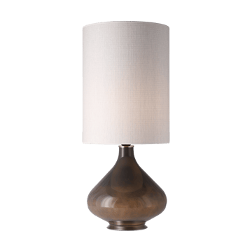 Flavia table lamp grey lamp base - Babel Beige L - Flavia Lamps