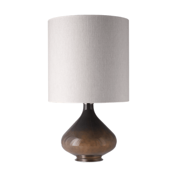 Flavia table lamp grey lamp base - Babel Beige M - Flavia Lamps