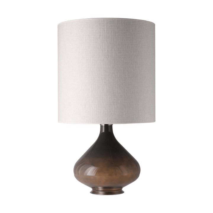 Flavia table lamp grey lamp base, Babel Beige M Flavia Lamps