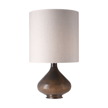 Flavia table lamp grey lamp base - Babel Beige M - Flavia Lamps