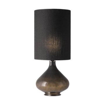 Flavia table lamp grey lamp base - Lino Negro L - Flavia Lamps