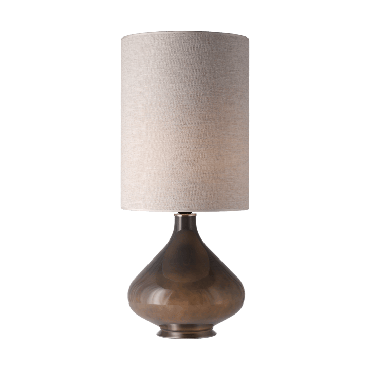 Flavia table lamp grey lamp base - London Beige L - Flavia Lamps