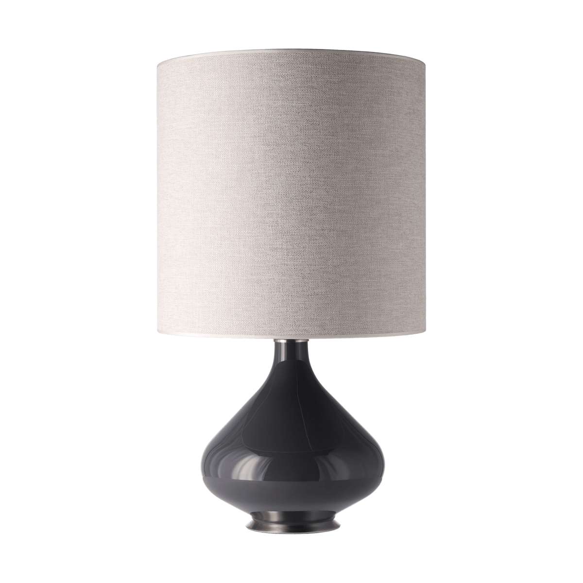 Flavia Lamps Flavia table lamp grey lamp base London Beige M